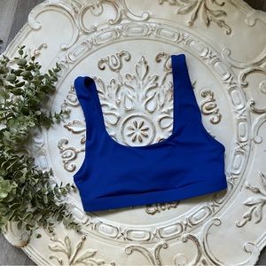 Fabletics Cobalt Blue Sports Bra Size Small